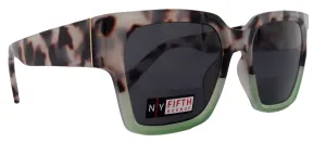 Minerva, High-End Line Bifocal (Clear On Top) Reading Sunglasses for Women OR Non-Bifocal Readers Sunglasses (Tortoiseshell Green) NY Fifth Avenue