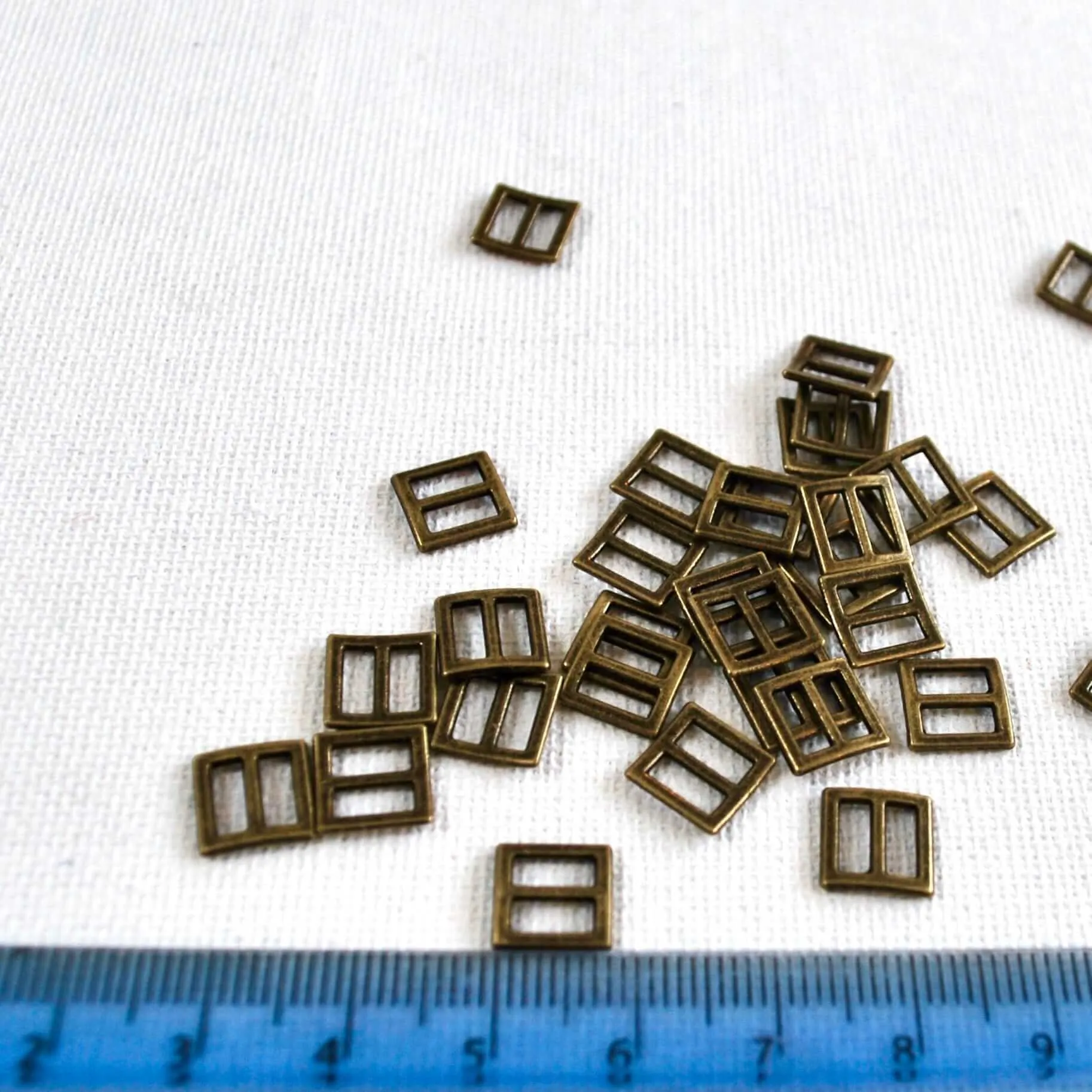 Mini buckles square 6mm inner