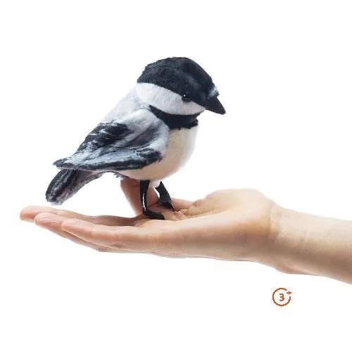 Mini Chickadee Finger Puppet