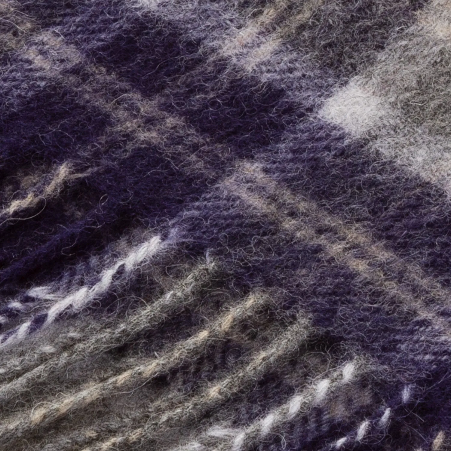 Mini Edinburgh Lambswool Scarf  Bannockbane Silver