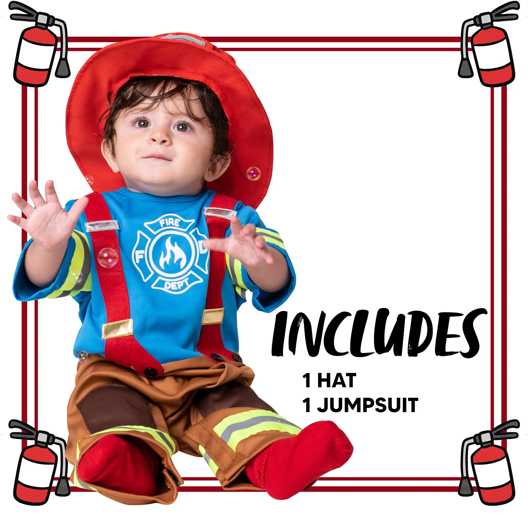 Mini Firefighter Costume - Child