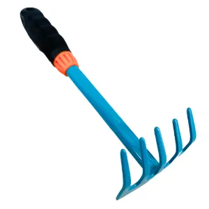 Mini Garden Rake with Ergonomic Grip