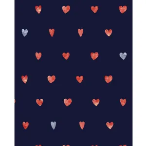 Mini Hearts Printed Backdrop