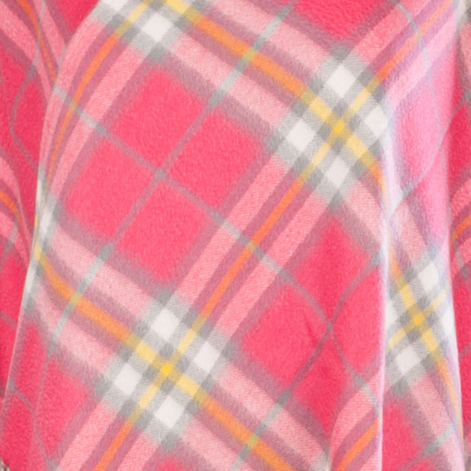 Mini Me Children’s Cape Edinburgh Cashmere Pink New Elgin Check