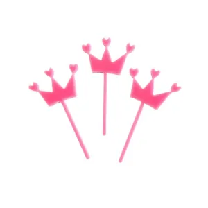 Mini Princess Cake Toppers (3 pack)