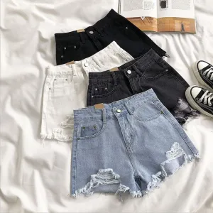 Mini short en jean