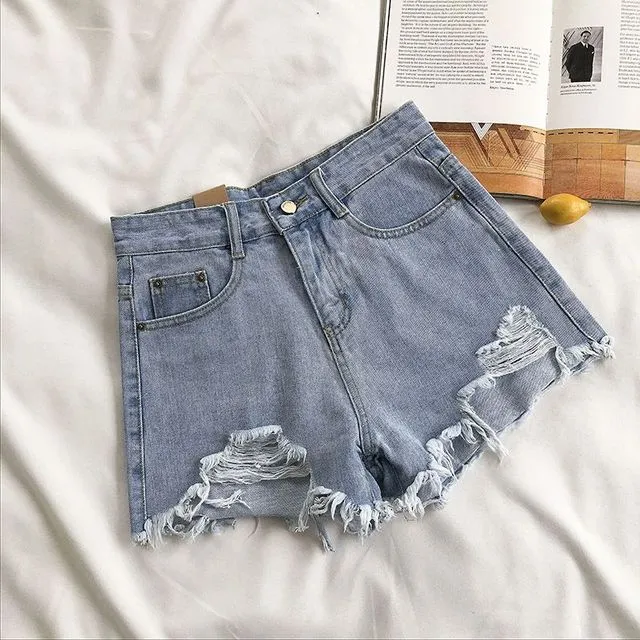 Mini short en jean