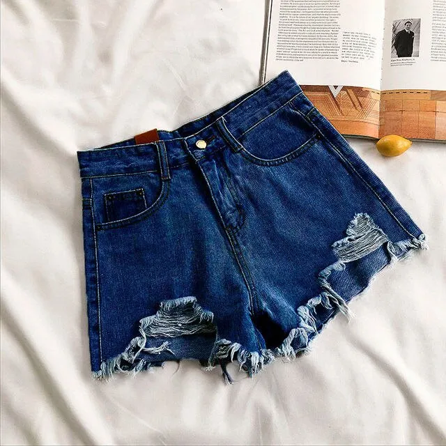 Mini short en jean