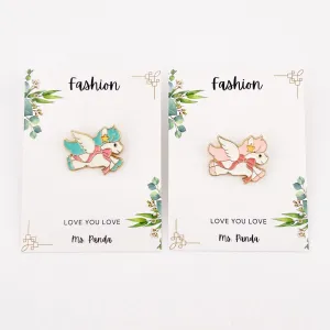 Mini Unicorn Pin 2 pcs Cute Anime Lapel Enamel Pin