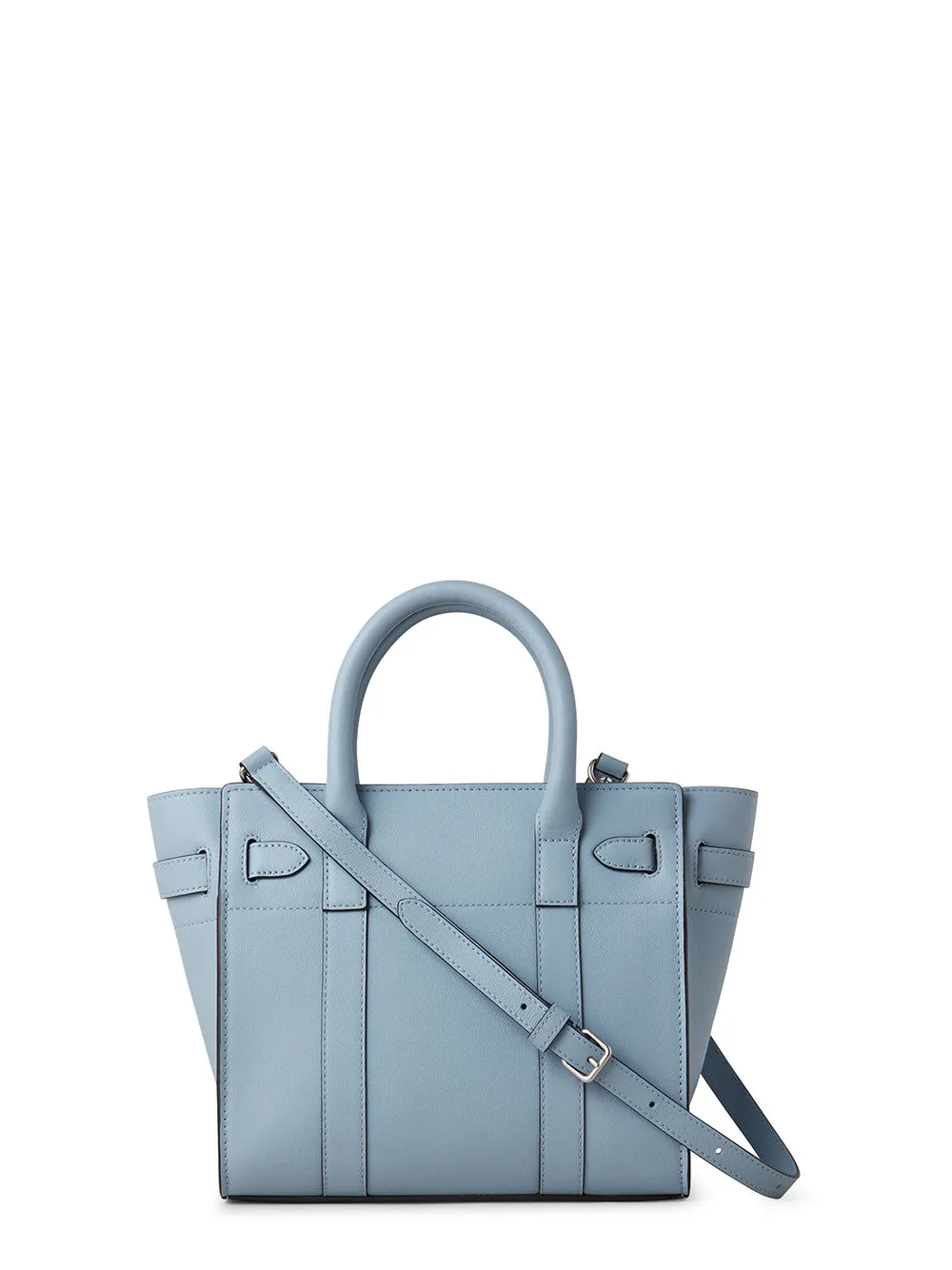 Mini Zipped Bayswater Micro Classic Grain (Poplin Blue)