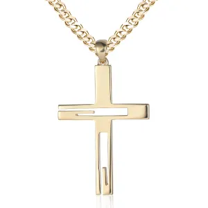 Minimalist Gold Cross