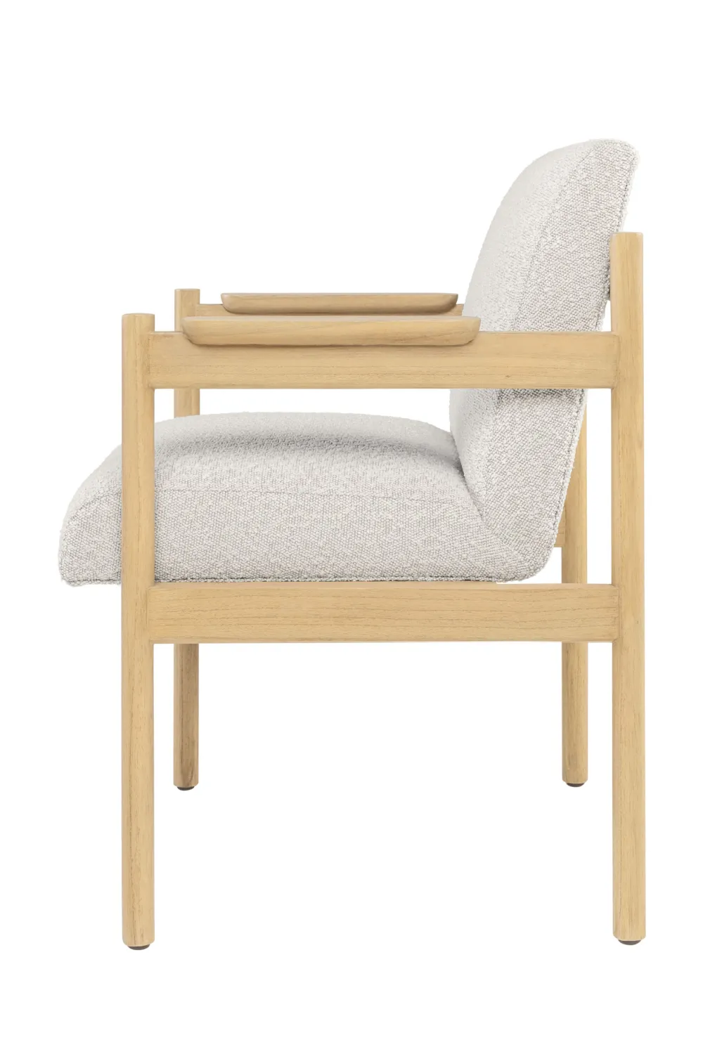 Minimalist Upholstered Dining Armchair | Versmissen Casca