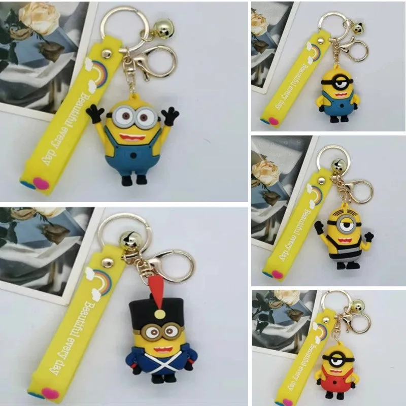 Minion BOB | Silicone Lanyard Keychain |