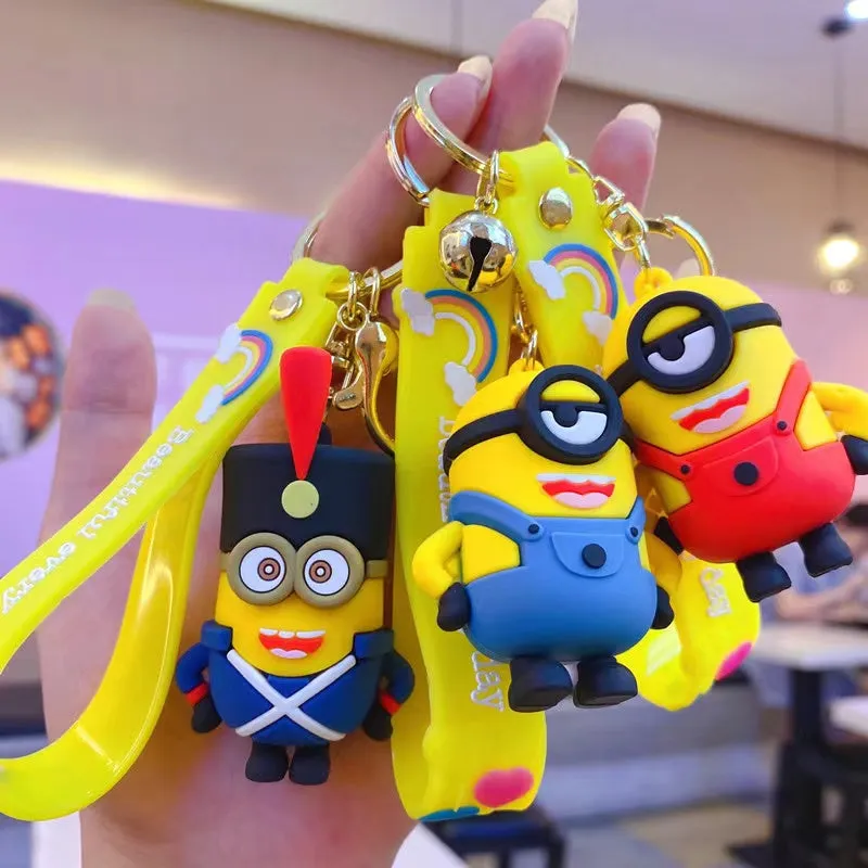 Minion BOB | Silicone Lanyard Keychain |