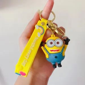 Minion BOB | Silicone Lanyard Keychain |