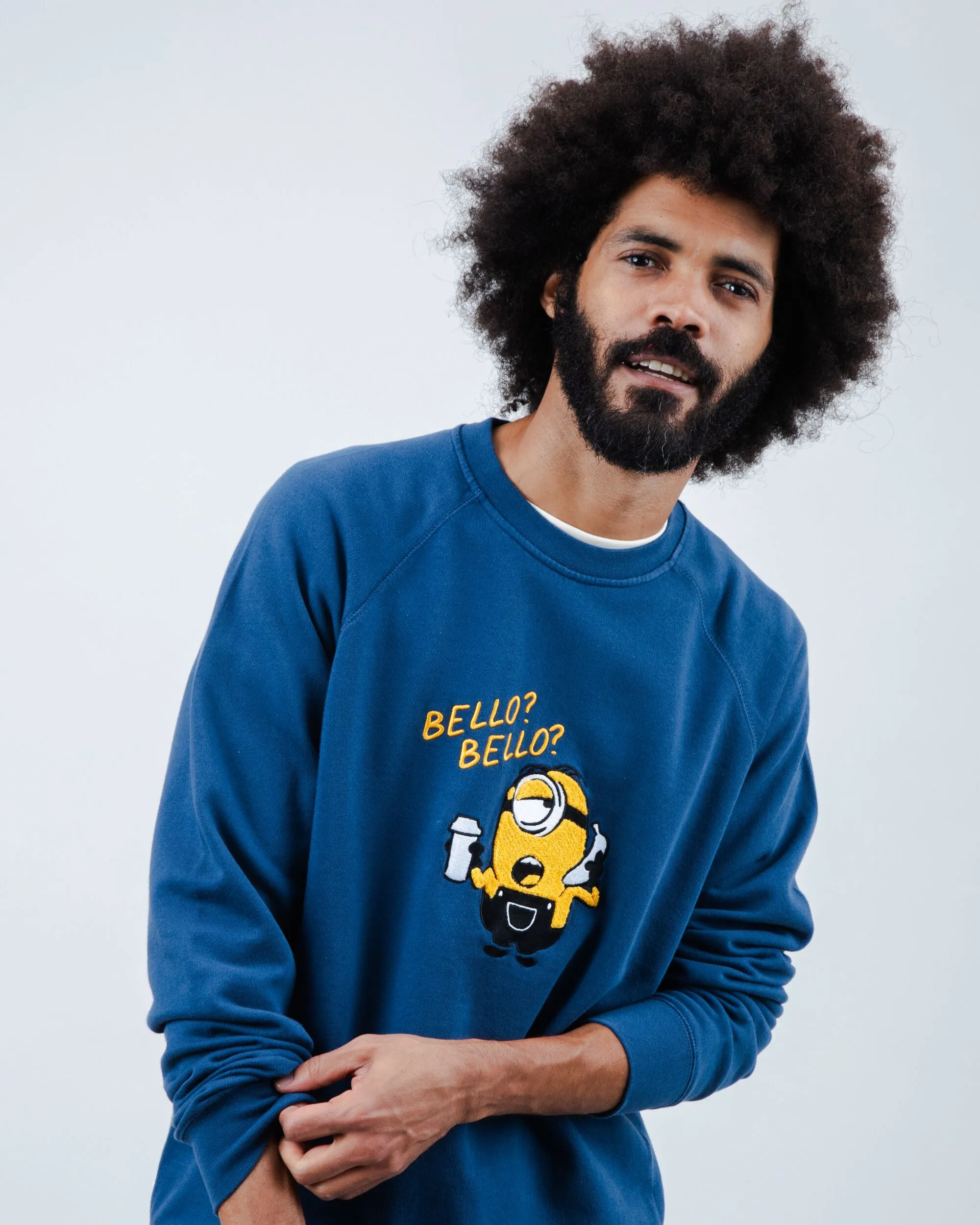 Minions Bello Bello Sweatshirt Blue