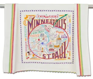 MINNEAPOLIS-ST. PAUL DISH TOWEL BY CATSTUDIO