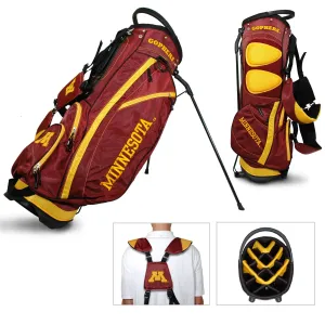 Minnesota Golden Gophers Team Golf Fairway Light 14-Way Top Golf Club Stand Bag