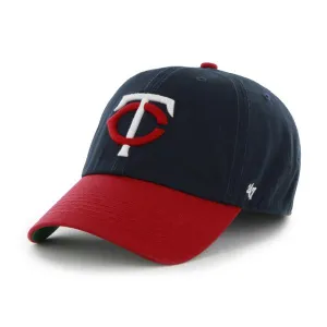 Minnesota Twins 47 Brand Franchise Red Navy White Logo Road Hat Cap