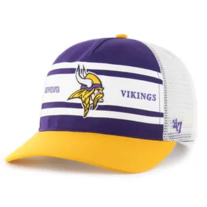 Minnesota Vikings '47 Brand Hitch Double Header Adjustable Snapback Hat