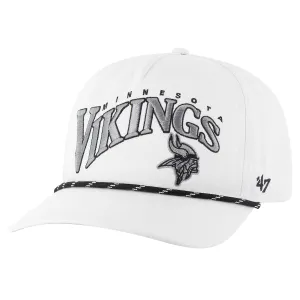 Minnesota Vikings '47 Brand Hitch White Speckle Adjustable Rope Hat