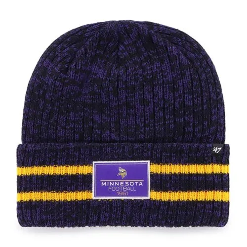 Minnesota Vikings '47 Brand Purple Sitka Cuff Knit