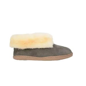 Minnetonka Femenino Sheepskin_Ankle_Boot Grey