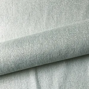 Mint Green Beach Textured Woven Upholstery Fabric 54"