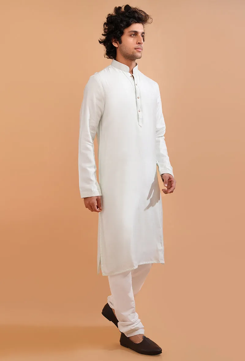 Mint Green Kurta Pajama | Azania