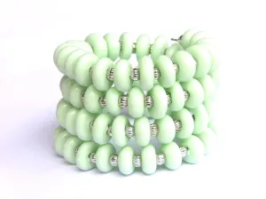 Mint Green Wrap Bracelet