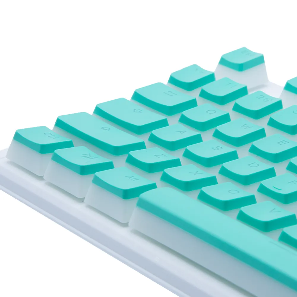 Mint Pudding Backlit Keycaps