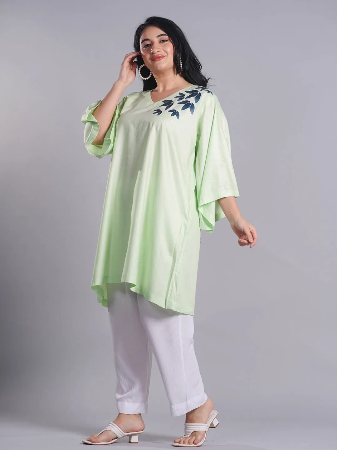 Mint Rayon Kurti - Julep