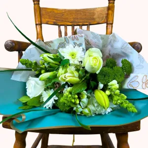 Mint Swirl Flower Bouquet