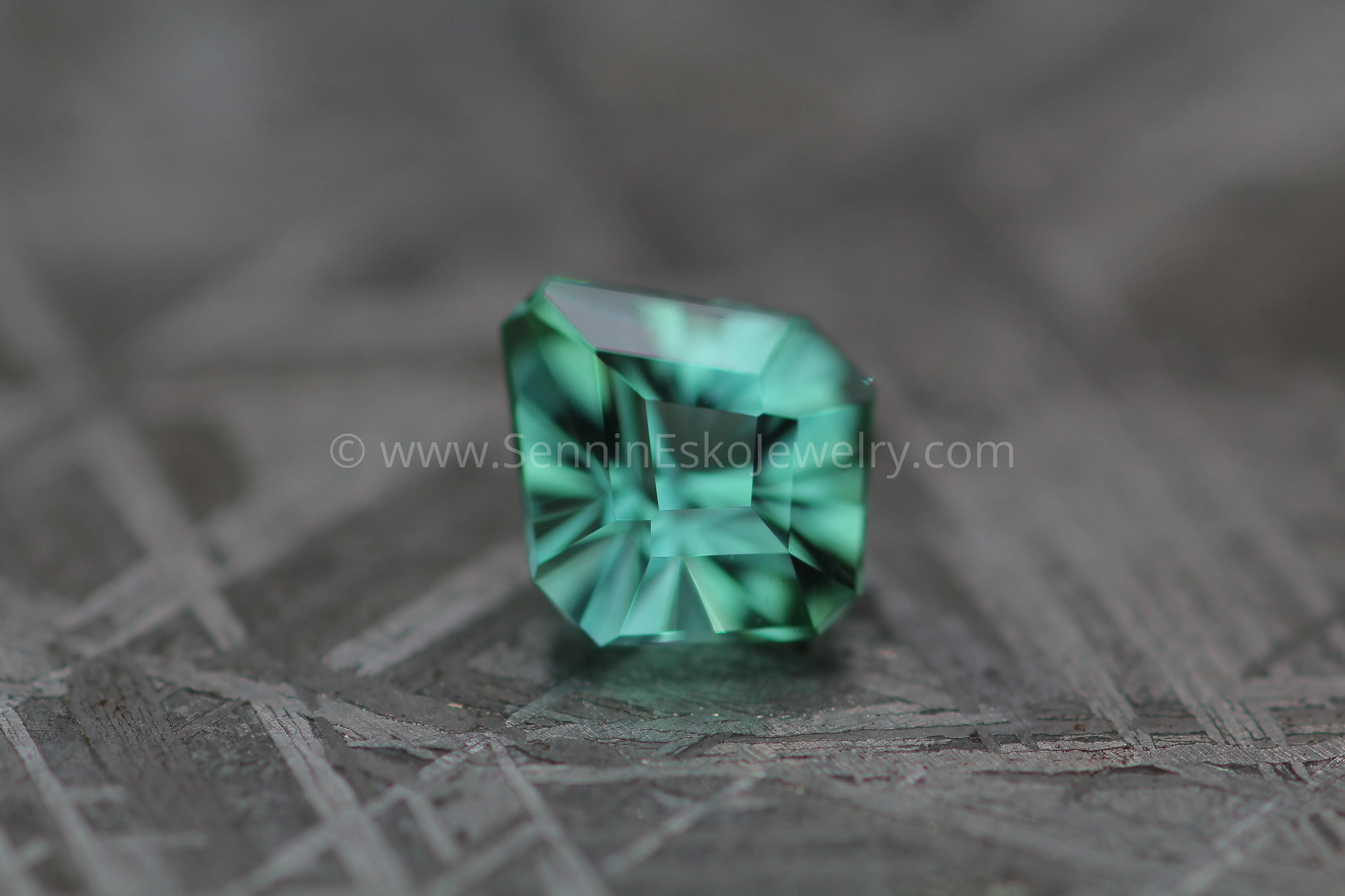 Mint Tourmaline Kite 1.65 carats - 8.4x7.2mm - Fantasy Shape