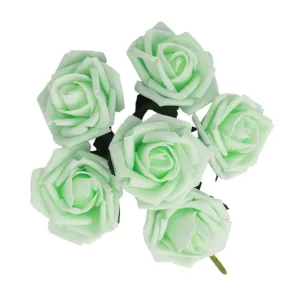 Mint Wedding Flowers Artificial Roses Mint Green Flowers