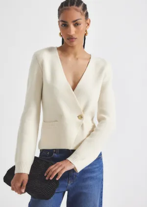 Minta Cardigan - Blanc de Blanc