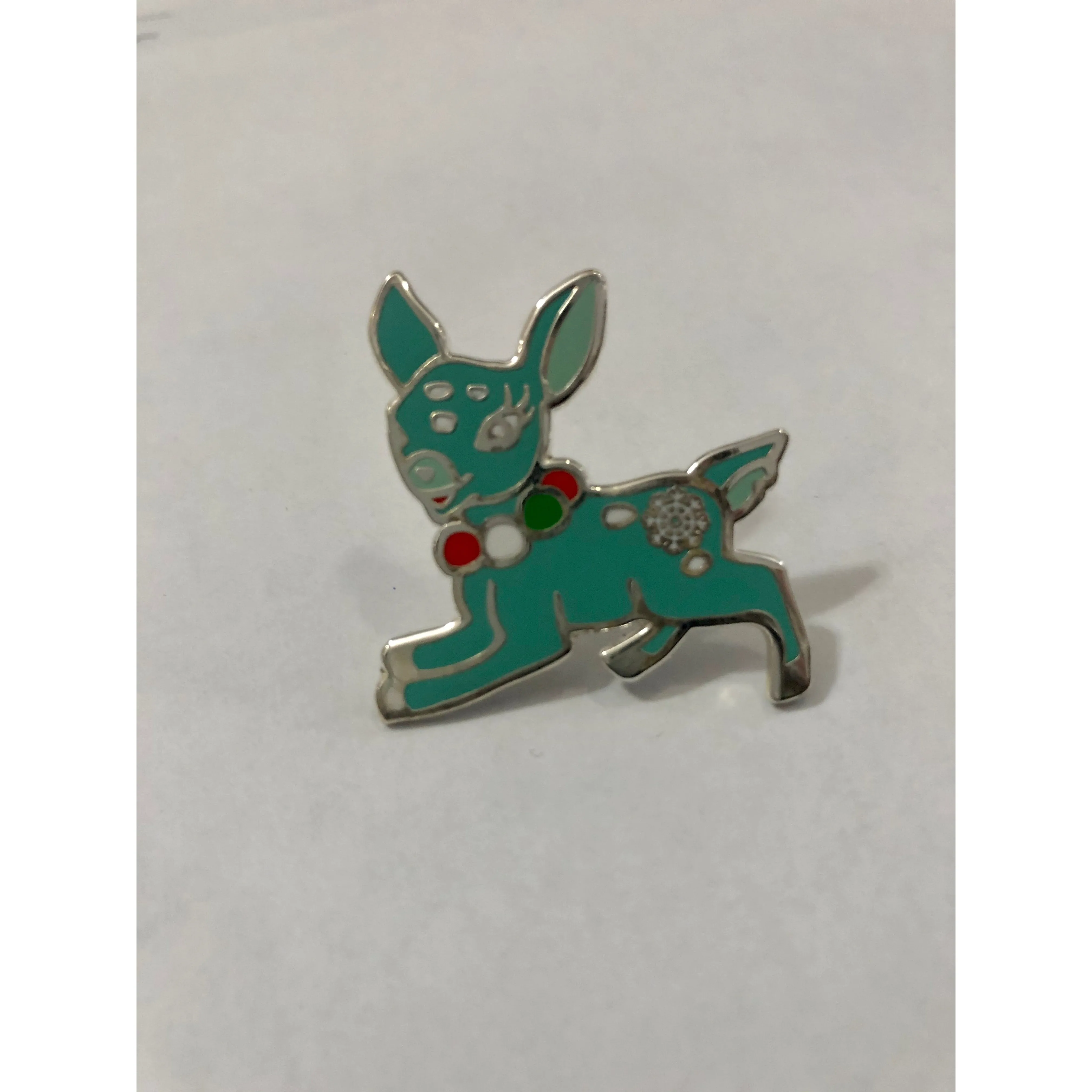 Minty Fresh Deer Enamel Pin