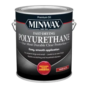 Minwax Gloss Clear Oil-Based Fast-Drying Polyurethane 1 gal