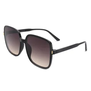 Mira - Classic Oversized Square Flat Top Women's Sunglasses