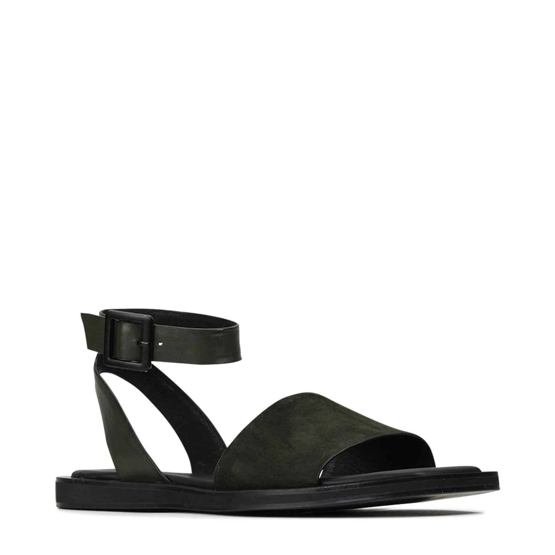 MIRANO LEATHER ANKLE STRAP SANDAL