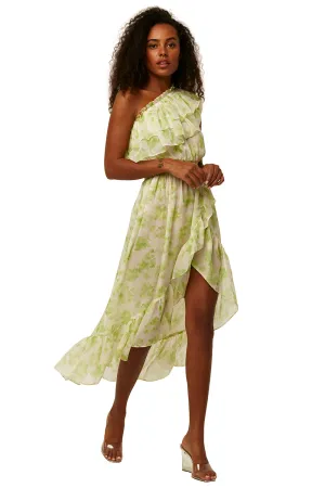 Misa - Rumi Dress in Honeydew Blossom