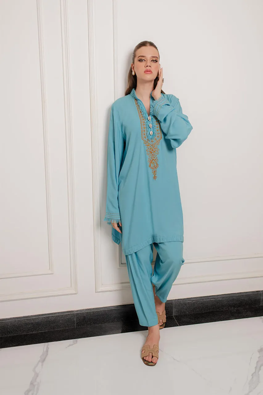 Misaal By Ayesha Somaya Linen Sets '24 - Liya