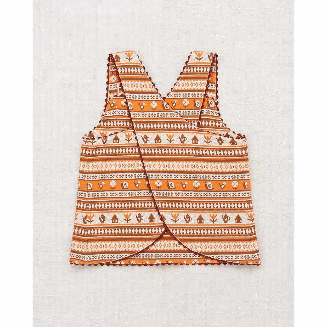 Misha & Puff - Apron top - Dacha Stripe