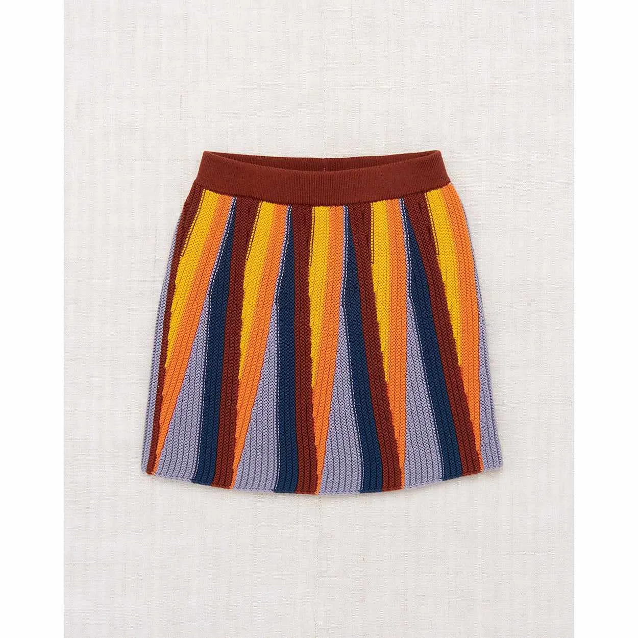 Misha & Puff - Backgammon knit skirt - Moonlight