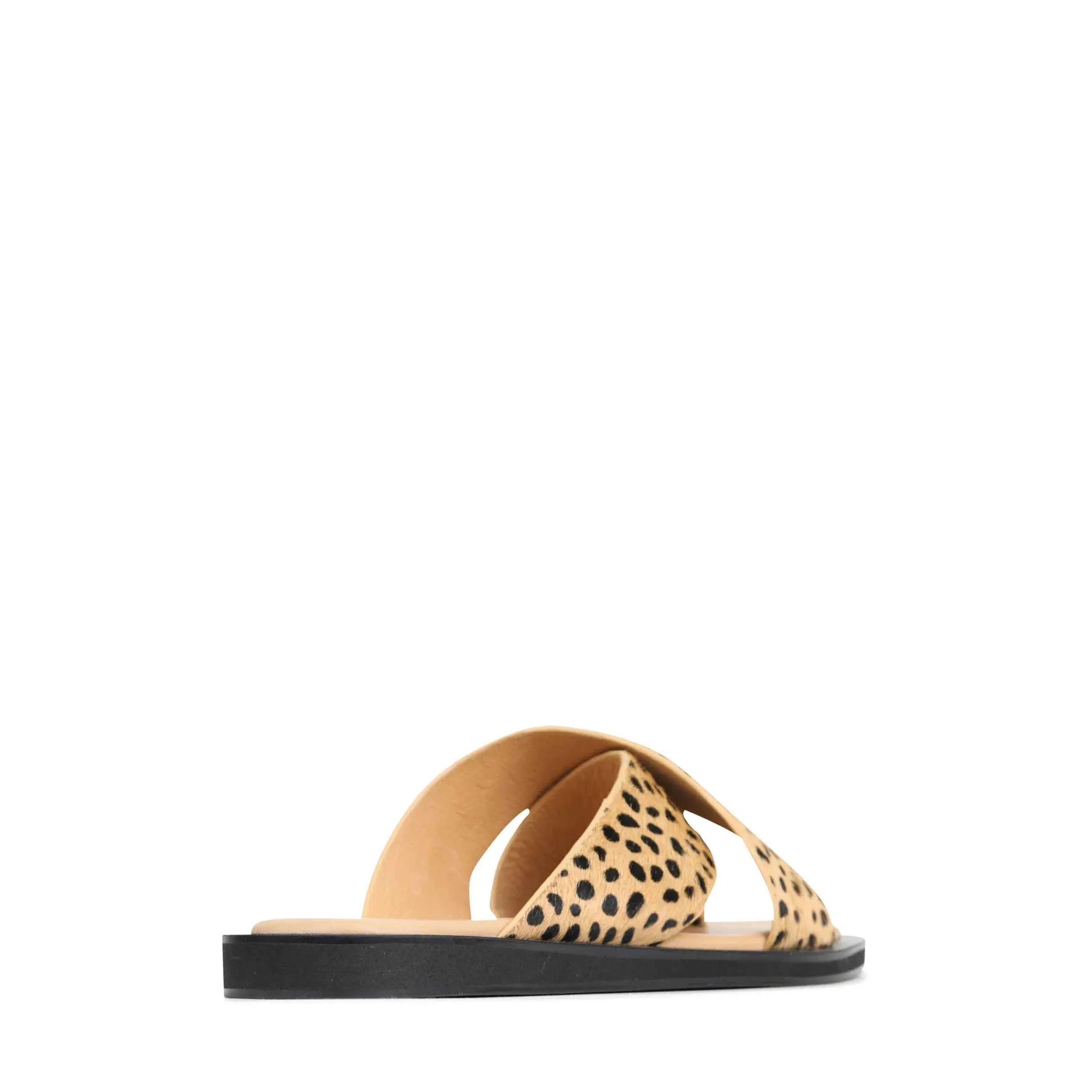 Mishk Slide in Cheetah Ponyhair