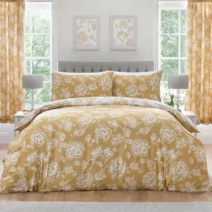 Mishka Duvet Cover Set by Dreams & Drapes Design in Gold