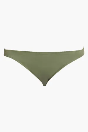 MISKA Paris Mix And Match Brief Girls Swim Bottom - Safari Green