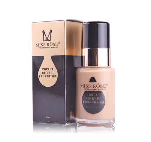 Miss Rose Professional Make-Up Natural Foundation Beige 3 30Ml