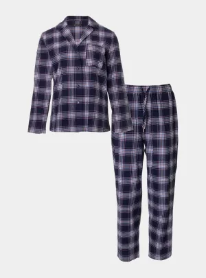 Mister You Plaid Pyjamas in Midnight