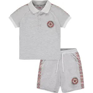 MITCH & SON - Lennox A Summer Star Polo Set - Grey